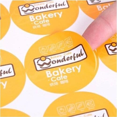 Rotary printing machine wood free paper roll label stickers printing can be covered with PET lamination