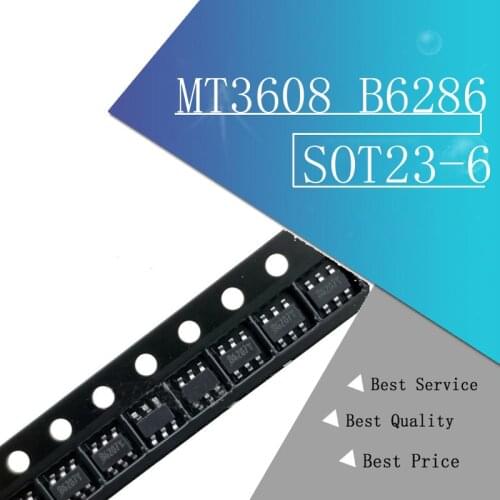 10PCS Special chip for mobile power MT3608 B6286 SOT23-6 5V/1.2A