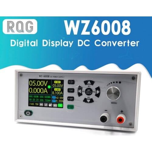 WZ6008 WIFI Digital display DC DC converter Adjustable CC CV Regulated laboratory power supply variable 60V 8A Voltmeter ammeter