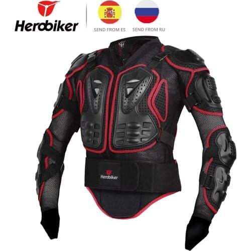 Herobiker Motorcycle Armor Racing Protective Gear Motorcycle Jacket Body Armor Protector Guard Moto Jacket Motocross Clothing