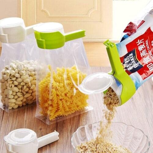Snack Sealing Clip Fresh Keeping Sealer Food Storage Bag Multifunctional Sealing Clip Food Plastic Bag Clamp Kitchen Tools