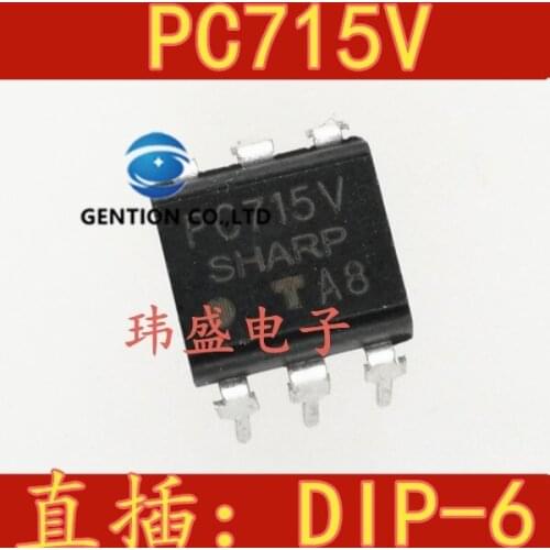 10PCS PC715V PC715 DIP-6 in stock 100% new and original