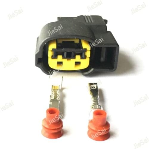 2 Pin 49093-0211 Auto Ignition Coil Plug Horn Socket Female Connector For HYUNDAI KIA
