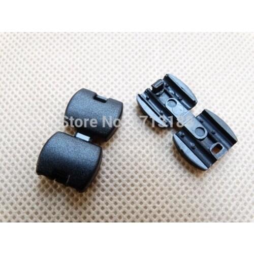 50pcs/lot Black Plastic Cord Ends Zipper Pull Cord Lock Stopper For Clothing/Backpack/Paracords
