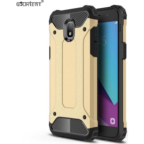 Bumper Shell For Samsung Galaxy J3 Aura J3 Star Achieve V 2018 Sol Amp Prime 3 Hybrid Shockproof Armor Case SM-J337V Full Cover