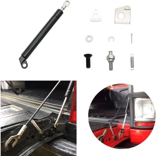 For Ford Ranger 2012-2020 Car Accessory High quality Spring Steel Rear gate Damper Tailgate Slow Down & Easy Up Strut Set