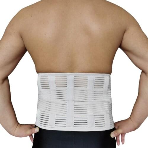 Elastic Adjustable Breathable Belt for Men Orthopedic Waist Posture Corrector Brace Lower Back Lumbar Support Belt