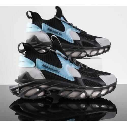 New Blade Casual Men Shoes Breathable Flying Weaving Sneakers Flexible Anti-Slippery Zapatillas High Quality Sports Footwear