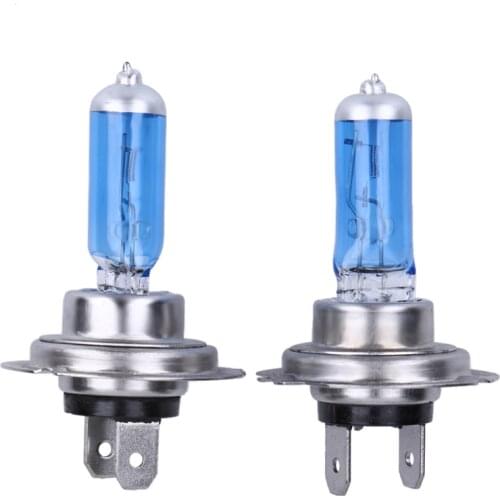 Easy Install 2PCS Car Light Blue H7 12V 55W Automobile Headlight Bulb Voiture light Sourcing car-styling