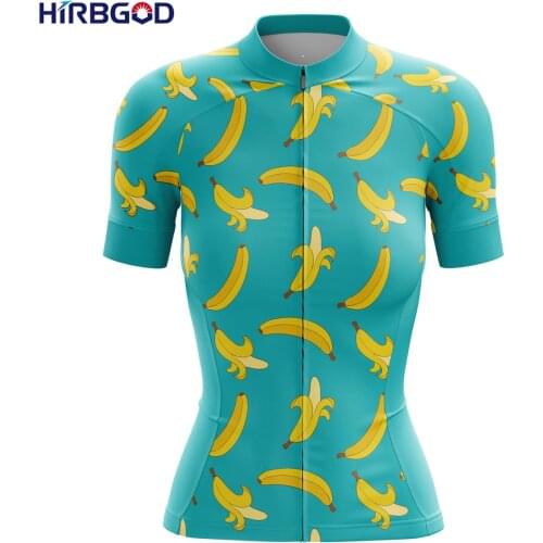 HIRBGOD 2021 Summer New Lady Cycling Jersey Outdoor Riding Short-Sleeved Bicycle Shirt Quick Dry Breathable Bike Wear,TYZ504-02