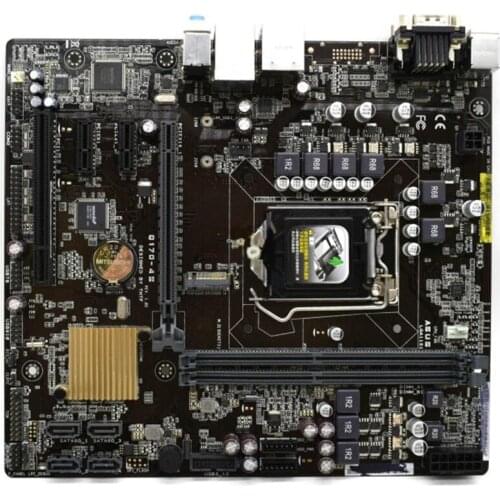 For ASUS Q170-4S Desktop Motherboard LGA 1155 DDR4 M-ATX SATA3.0 M.2 VGA+HDMI