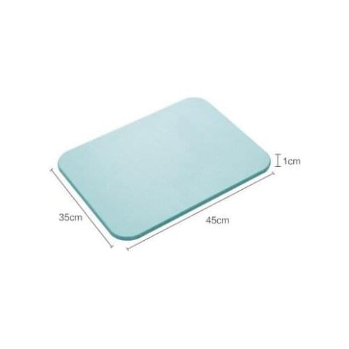 Diatomite matt bathroom water absorption quick drying mat toilet natural diatomite mat anti-skid mat