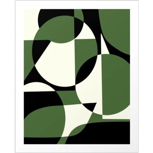 Modular Hd Prints Picture Home Red Green Yellow Pattern Beautiful Decor Painting Canvas Poster Wall Art For Living Room No Frame