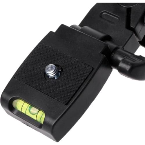 Level Meter Plate Tripod Head Plastic Adapter Accessory With Arm Bracket