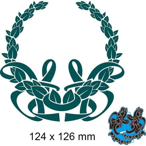 Cutting Dies Lace New Metal Stencils DIY Scrap Booking Paper Cards Making Decoration 124*126mm