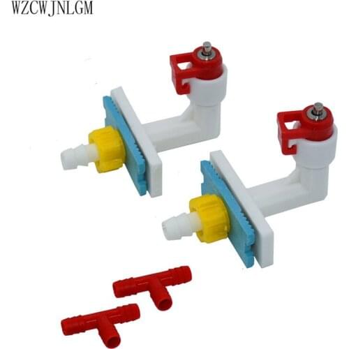 20Pcs Pipe Diameter 8mm Pet Rabbit Cat Dog Hamsters Feeding Watering Supplies Nipple Water Drinker