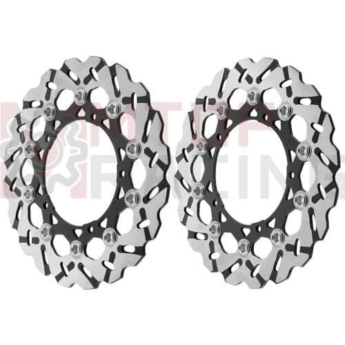 1 Pair Front Brake Disc for Yamaha YZF R6S 2003 2004 2005 2006 2007 2008 2009 Brake Rotors