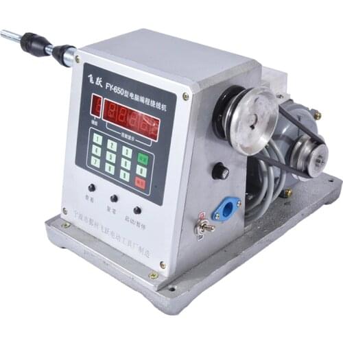 1pc FY-650 CNC Electronic winding machine Electronic winder Electronic Coiling Machine Winding diameter 0.03-0.35mm