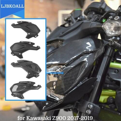 2018 Z 900 Accessories Motorcycle Front Side Nose Cover Panel Headlight Fairing Cowl Panel for Kawasaki Z900 2017-2019