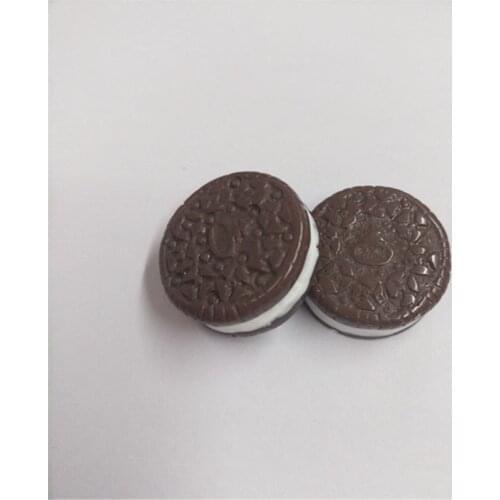 20pcs Cute Resin Cookie For DIY Phone Decoration