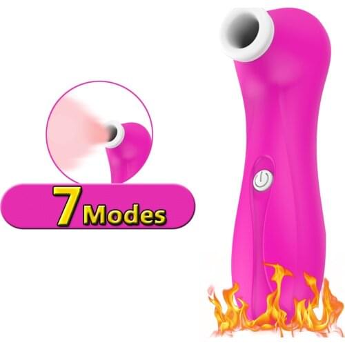 7 Speed Nipple Sucking Female Vibrator for Women Powerful Clit Stimulator Sex Toys for Couples Sucker Vibrator