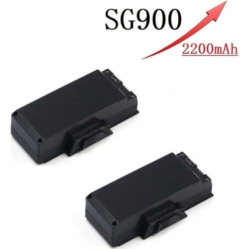 Upgrade Battery For SG900 F196 X196 X192 3.7V 2200mAh Lipo Battery for RC Drone Helicopter Quadcopter Spare Parts XL-196 2pcs