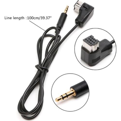 Car Radio Audio Aux Cable MP3 Input Adapter for Pioneer Headunit IP-BUS