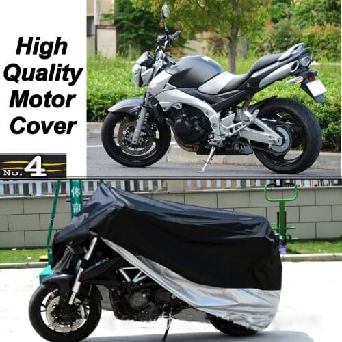 MotorCycle Cover For Suzuki GSF400 WaterProof UV Sun Dust / Rain Protector Cover Made of Polyester Taffeta