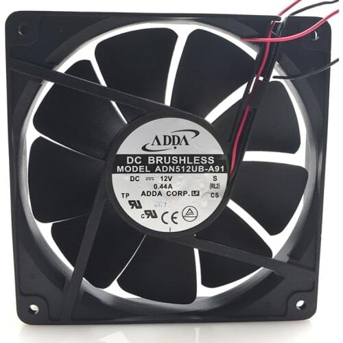 FOR ADDA 13525 ADN512UB-A91 135 * 135 * 25mm 12V dual ball bearing cooling fan for 135*135*25mm