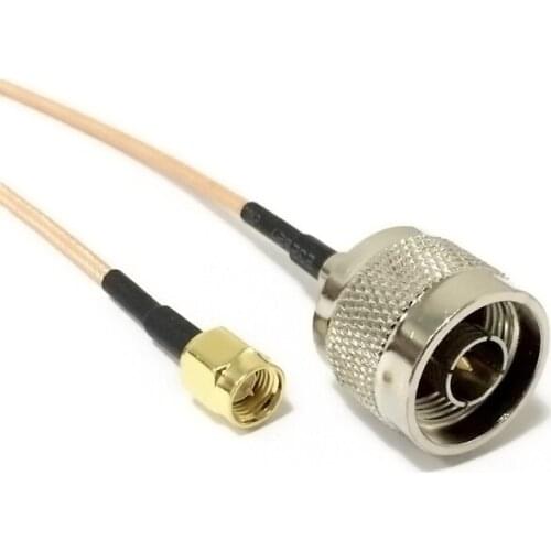 1PC wifi router extension cable SMA male to N male plug pigtail cable RG316 15cm fast shipping wholesale