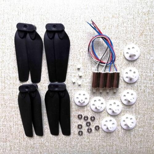 JD-20S JD-20 YH-19HW YH19HW Quadcopter RC drone Spare Parts Foldable Propeller Blade Engines Motor Upgrade bearing gear set