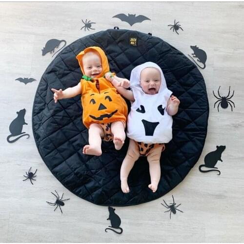 Ma&Baby 0-24M My 1st Halloween Baby Clothes Newborn Infant Boy Girl Pumpkin Ghost Coat Vests Festival Clothing DD43