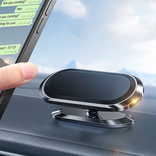 Magnetic Car Mobile Phone Holder Dashboard Mount For Iphone Samsung 360 Rotating Gps Car Cell Phone Mount Support Stand