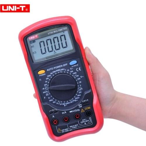 UNI-T Multi-function high-precision digital multimeter UT51/UT52/UT53/UT55/UT56/Voltmeter Ammeter Ohmmeter Electrical Meter
