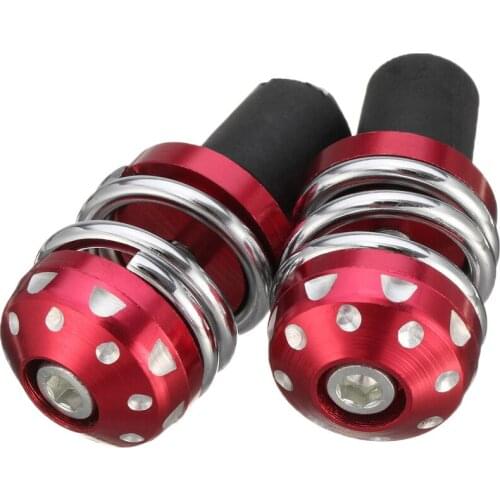 Motorcycle 7/8'' 22mm Handle Bar End Weights Handlebar Grips Cap Anti Vibration Silder Plug Aluminum Alloy 5 Colors