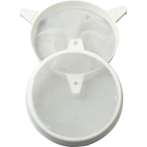 Nylon Double Layer Sieve Honey Strainer Honey Extractor Filter Beekeeping Honey Fitter for Honey Flow Fitter
