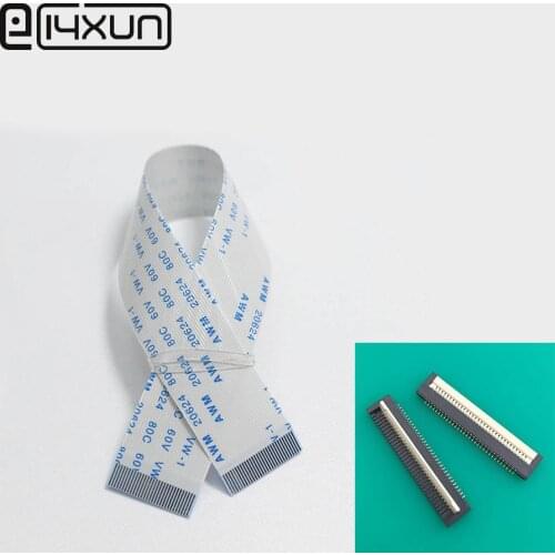1pcs/lot 200mm / 300mm 0.8mm Pitch FPC FFC Flat Cable + Connector Socket 26Pin 30pin 32Pin 34Pin for Laptop keyboard interface