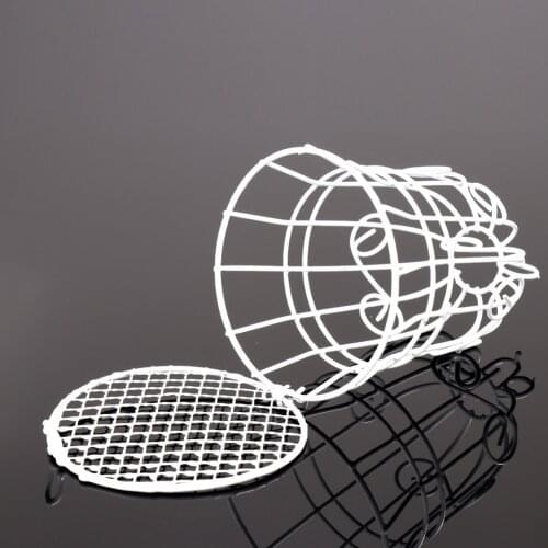 Luxe White Iron Bird Cage Wedding Party Gift Box Favor Metal Candy Chocolate Flower Decor Party Favors Gifts Candy Boxes