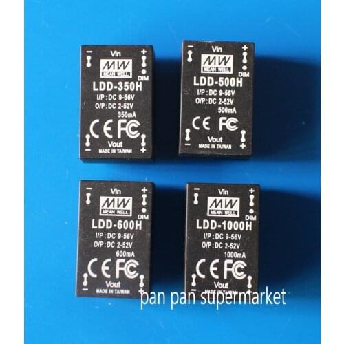 Meanwell LDD 350H 500H 600H 700H 1000H DC - DC Constant Current Step-Down LED Driver