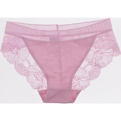 Panties for Woman Underwear Sexy Lace Breathable Soft Lingerie Female Briefs Panty Sexy Transparent Womens Underpants