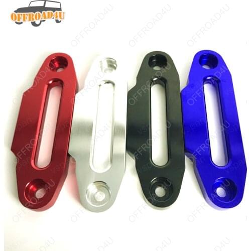 4500LBS Universal Hawse Fairlead for Winch Synthetic/Dyneema Rope Aluminium Winch Hawse Fairlead For ATV UTV Offroad Accessories