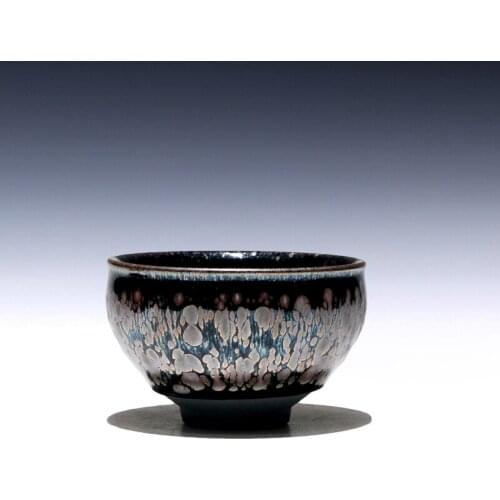 】 built light tea light cup eight lamp cabinet sample tea cup mouth light beam large flowers red 170 cc single price