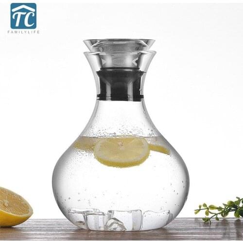 WITFAMILY Glass Water Bottles