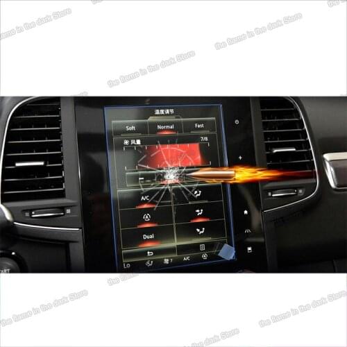 Lsrtw2017 lcd car GPS navigation screen protective toughened film for renault espace kadjar Talisman SM6 captur 2020 2019 2018