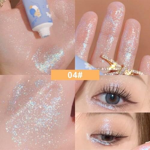 Liquid Glitter Eyeshadow Long Lasting Shining Shimmer Makeup Tool for Party Festival Makeup SK88