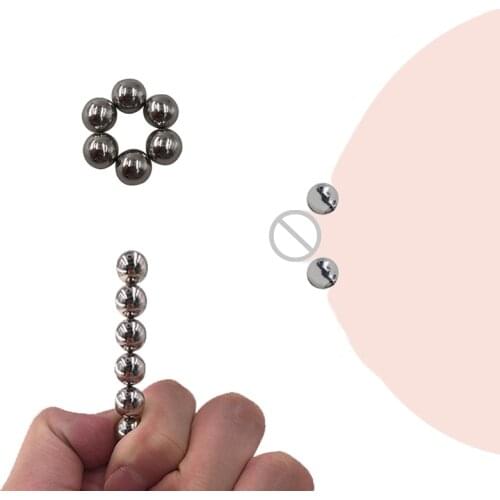 1/2/3 Pair Ultra Powerful Magnetic Orbs BDSM Bondage Strong Magnetic Orbs Nipple Clamps Clitoris Stimulator Sex Toys For Couples