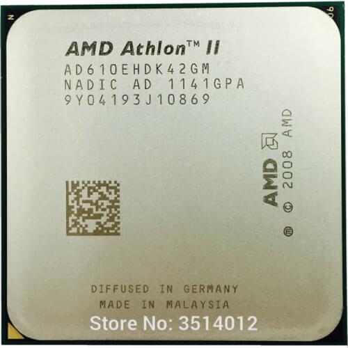 AMD Athlon II X4 610E 610 2.4 GHz Quad-Core CPU Processor AD610EHDK42GM Socket AM3