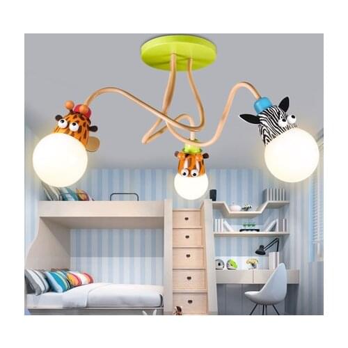 Childrens light model animal Giraffe lovely lamps for children rooms Child ceiling light decoration lighting for kid room
