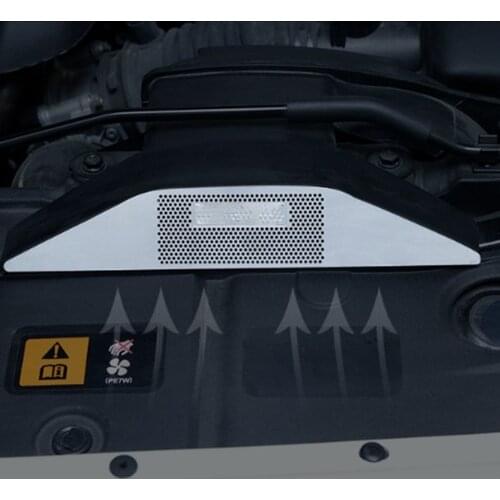 For Mazda CX5 CX-5 2017-2020 Front Air Inlet Grille Insect Net Screening Insert Mesh Anti Rat net Decoration Covers