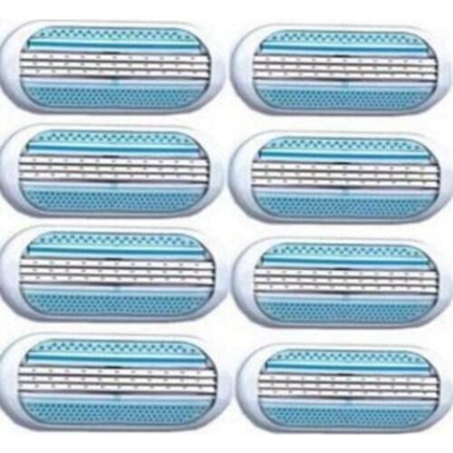 8pcs Shaving Blades For Women Safety Female Sharpener razor For Razor Blade